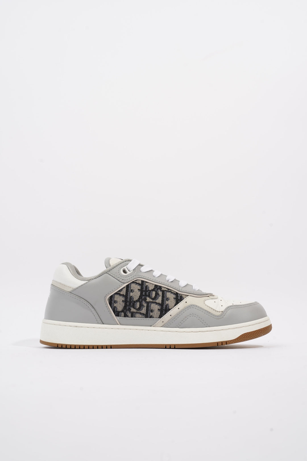 Christian Dior B27 Low-top White / Grey Leather EU 41 UK 7