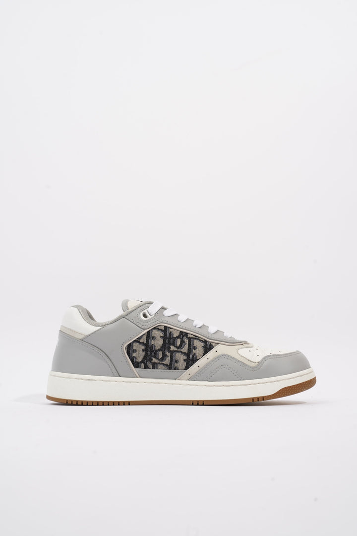 Christian Dior B27 Low-top White / Grey Leather EU 41 UK 7