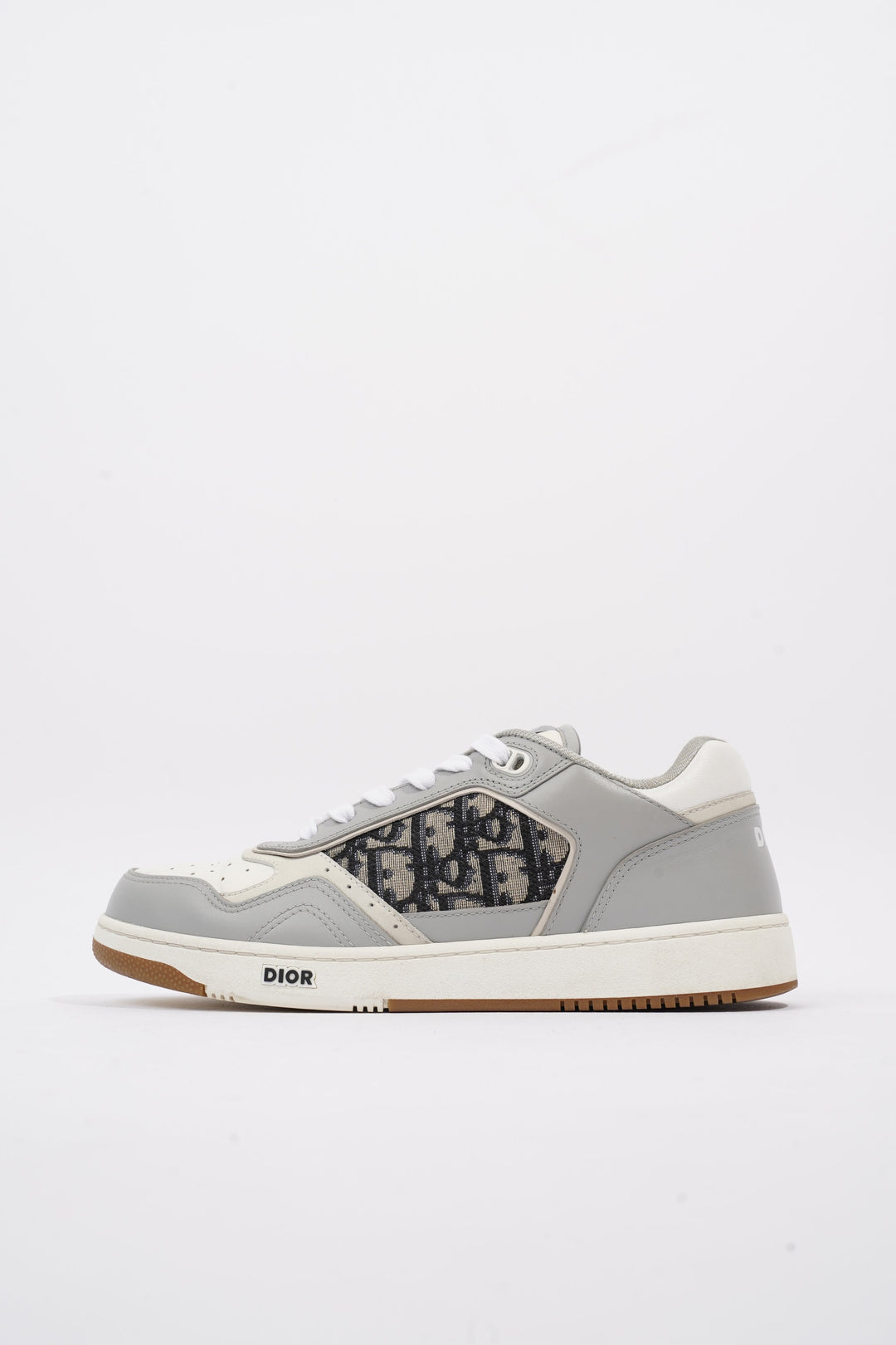 Christian Dior B27 Low-top White / Grey Leather EU 41 UK 7