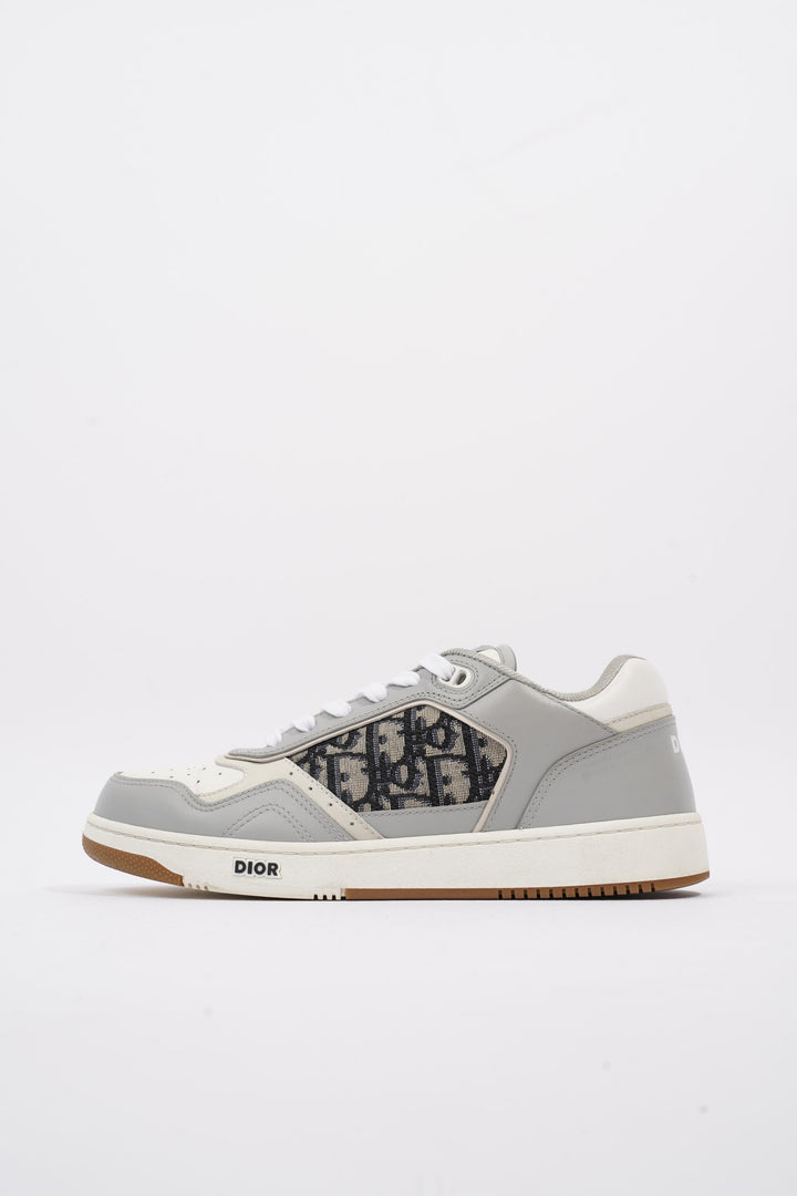Christian Dior B27 Low-top White / Grey Leather EU 41 UK 7