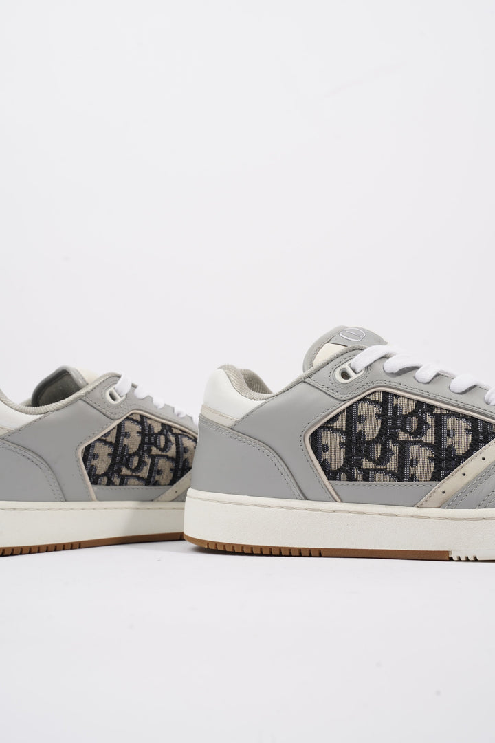 Christian Dior B27 Low-top White / Grey Leather EU 41 UK 7