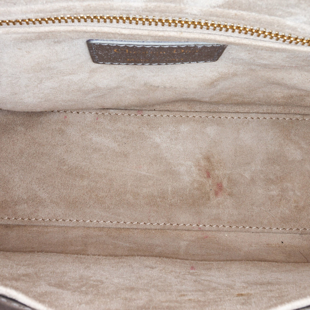 Top quality Dior Lady Top quality Dior My ABCTop quality Dior Silver Cannage Quilted Leather