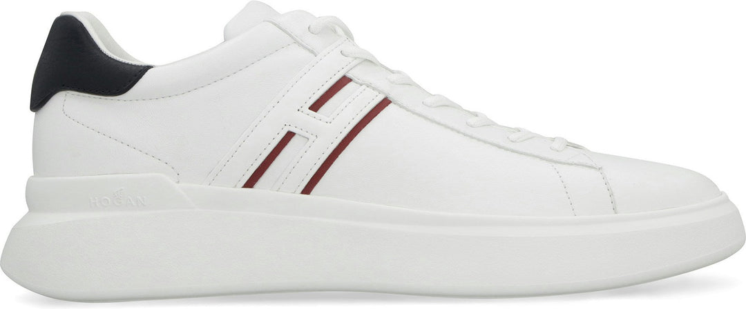RAFFIA TRIMMED HOGAN H580 SNEAKERS