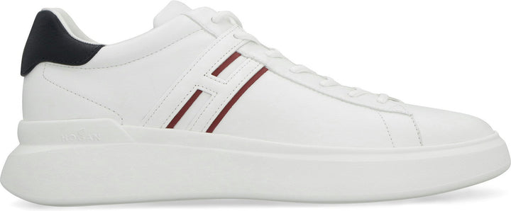 RAFFIA TRIMMED HOGAN H580 SNEAKERS
