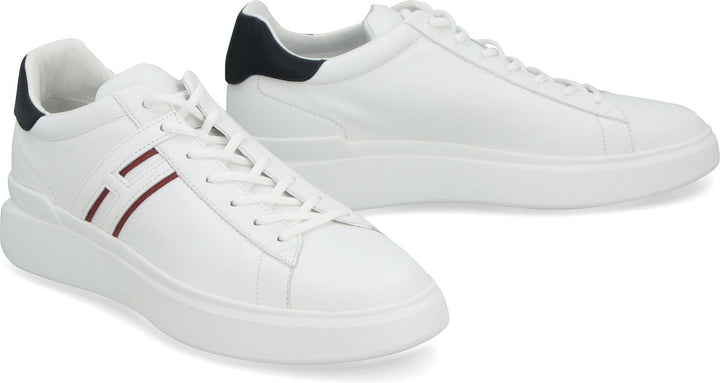 RAFFIA TRIMMED HOGAN H580 SNEAKERS