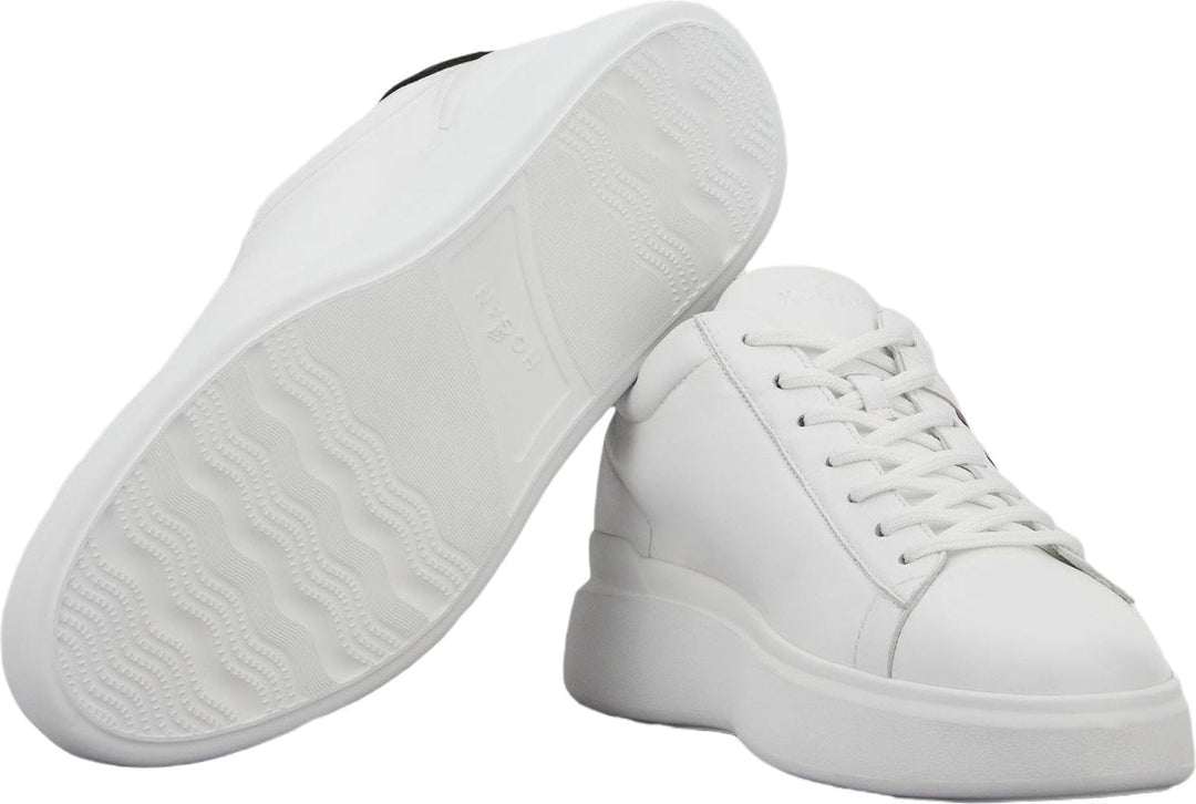 RAFFIA TRIMMED HOGAN H580 SNEAKERS