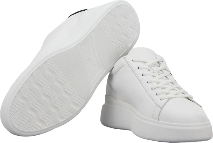 RAFFIA TRIMMED HOGAN H580 SNEAKERS