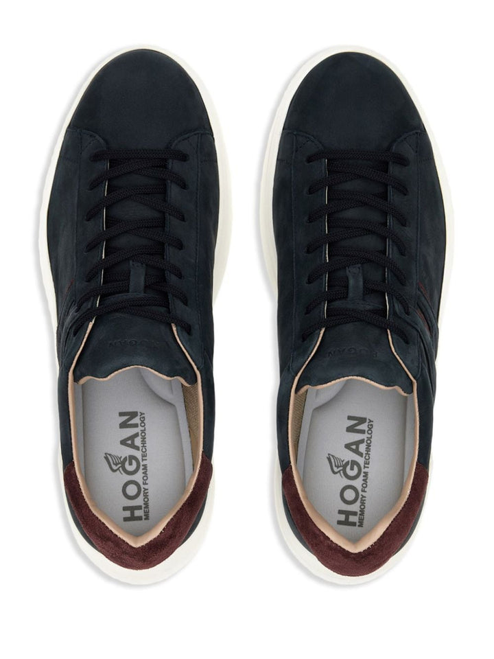 H580 LEATHER SNEAKERS