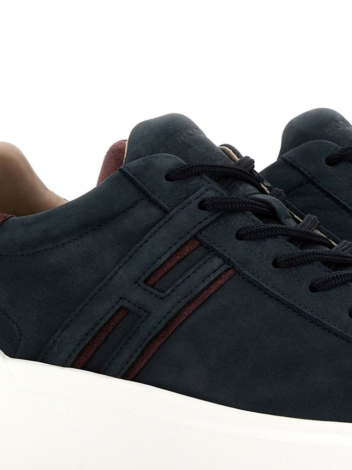 H580 LEATHER SNEAKERS