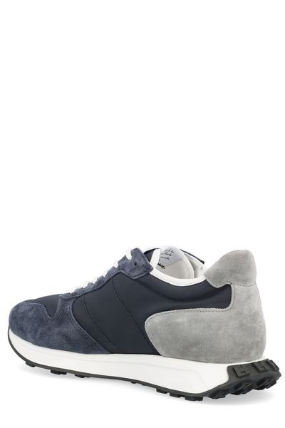 EMBROIDERED LOGO LOW TOP SNEAKERS