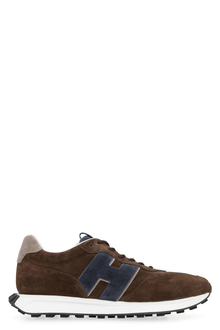 HOGAN H601 LEATHER LOW-TOP SNEAKERS