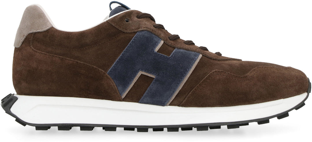 HOGAN H601 LEATHER LOW-TOP SNEAKERS
