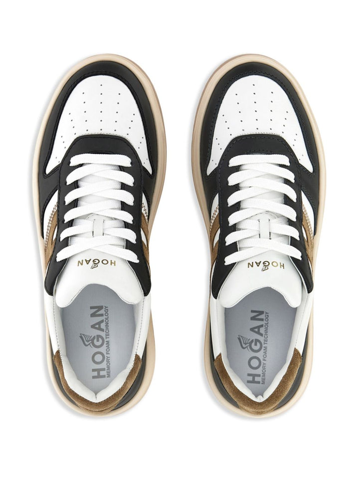 H630 LEATHER SNEAKERS