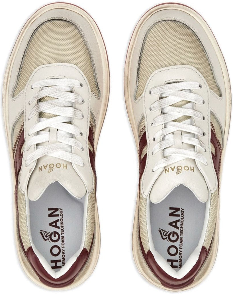 H630 LACE UP SUEDE SNEAKERS
