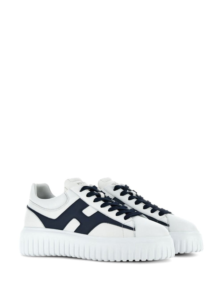 H-STRIPES LEATHER SNEAKERS