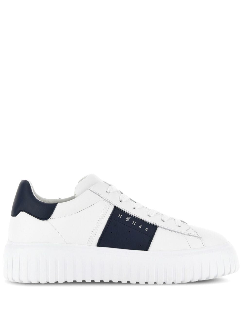 HSTRIPES LEATHER SNEAKERS
