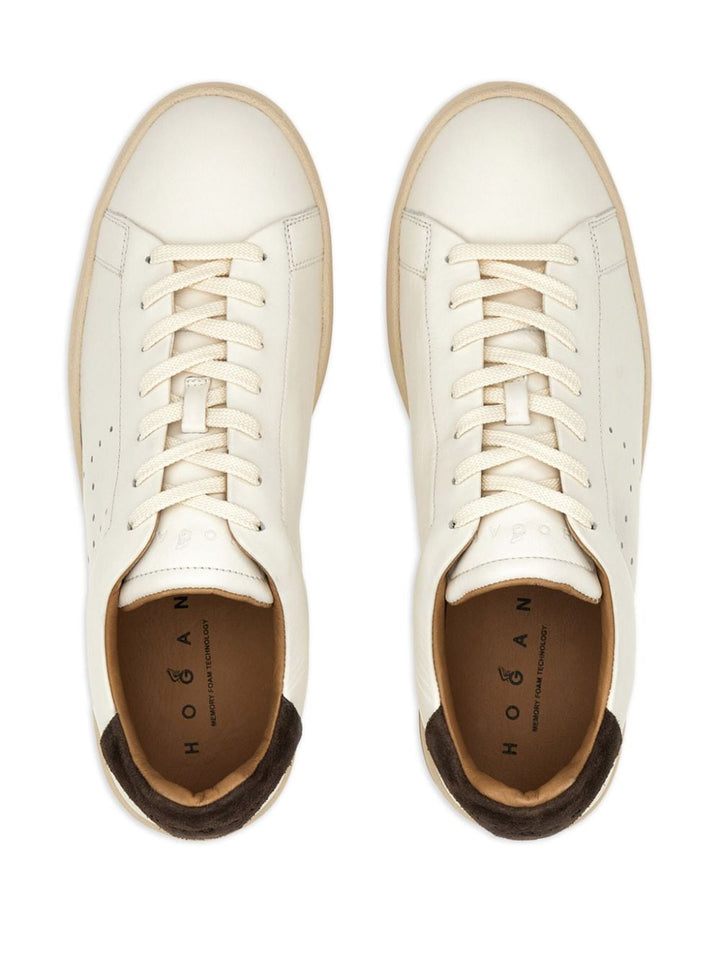 H672 LEATHER SNEAKERS
