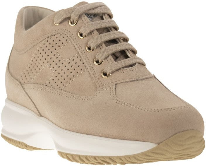 SUEDE LACE UP SNEAKERS