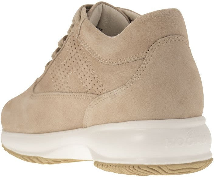 SUEDE LACE UP SNEAKERS