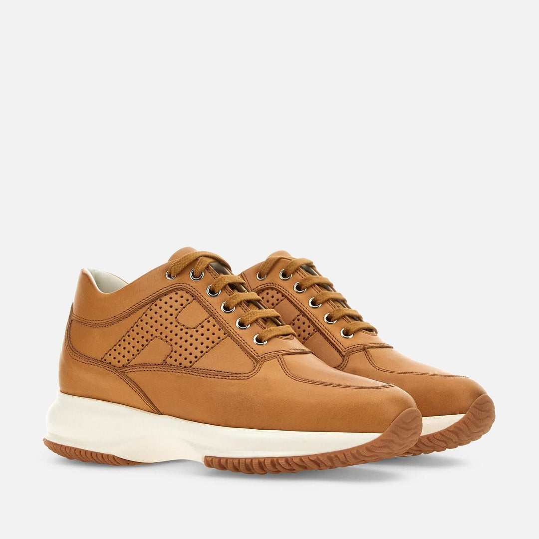 PLAFORM LOGO PATCH SNEAKERS