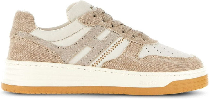 CHEVRON SUEDE SNEAKERS