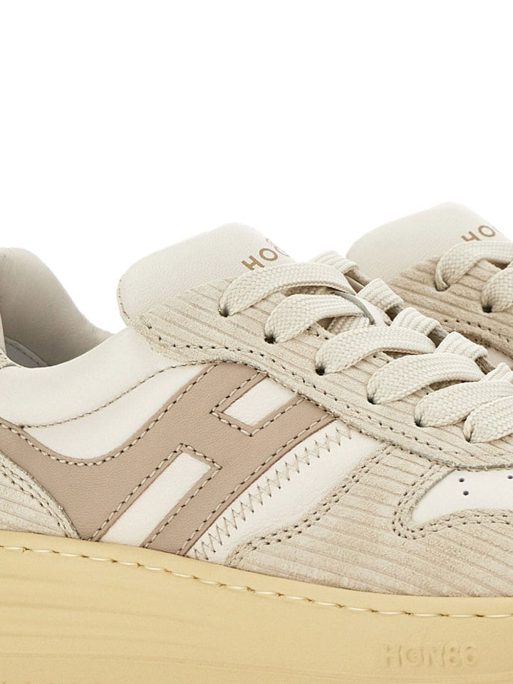 H630 LEATHER SNEAKERS