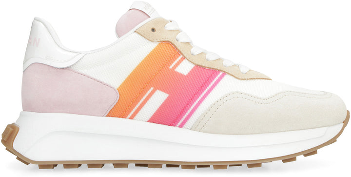 PLATFORM LOGO PATCH SNEAKERS