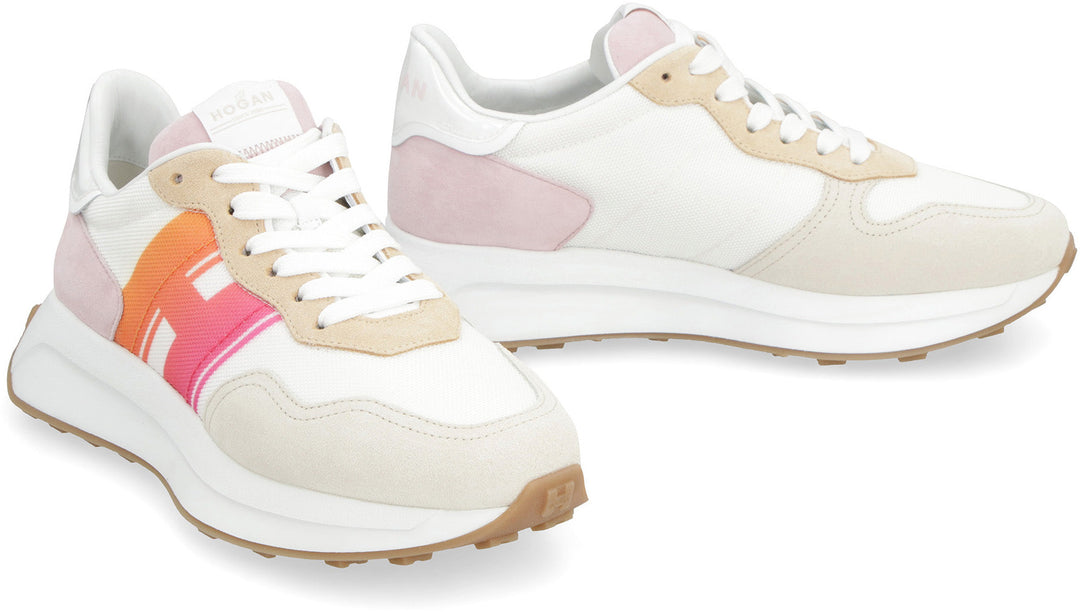 PLATFORM LOGO PATCH SNEAKERS