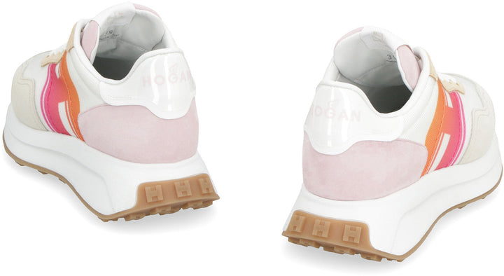 PLATFORM LOGO PATCH SNEAKERS