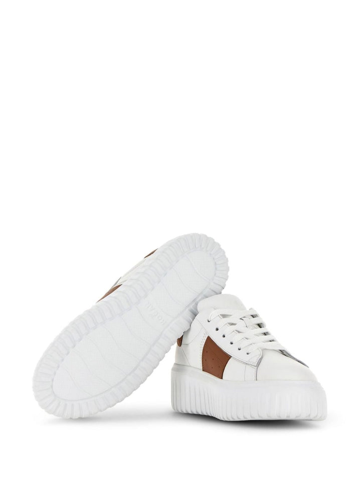 H-STRIPES LEATHER SNEAKERS