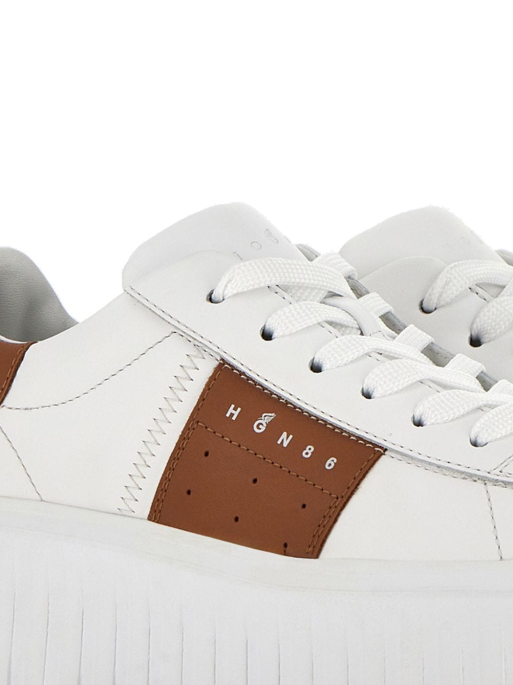 H-STRIPES LEATHER SNEAKERS