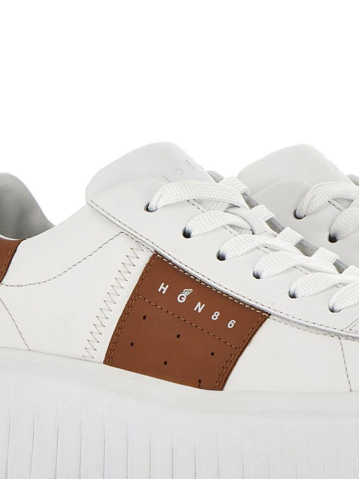 H-STRIPES LEATHER SNEAKERS