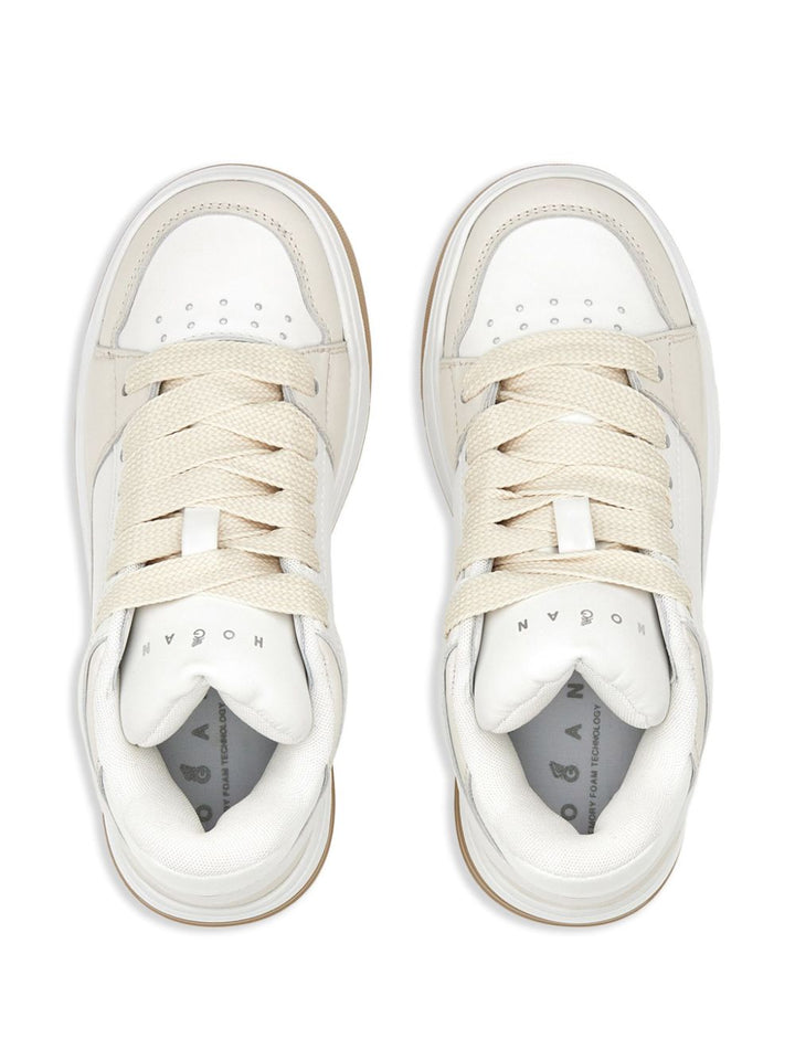 H667 LEATHER SNEAKERS