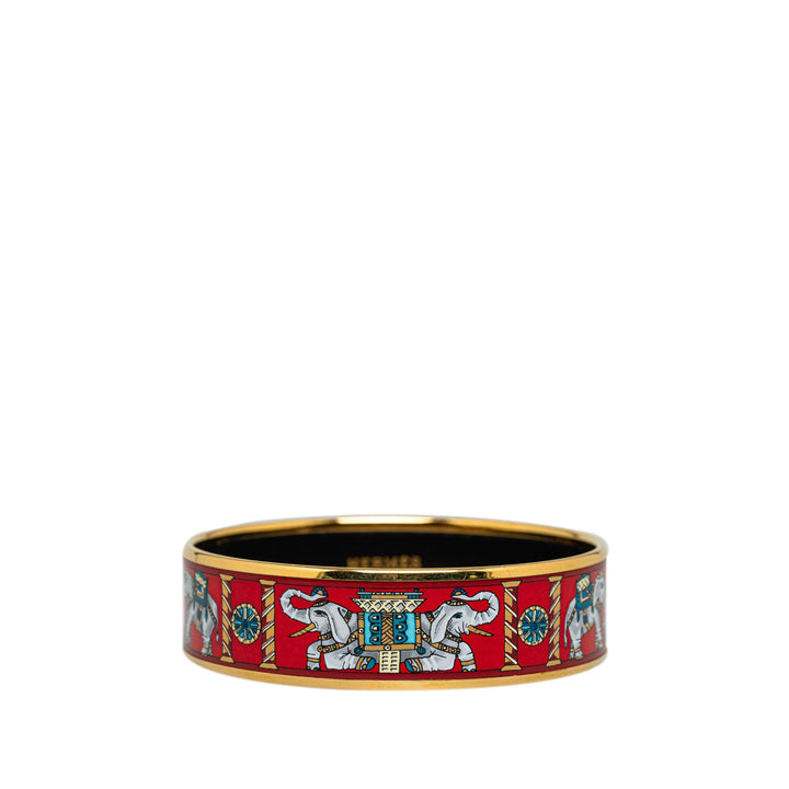 Top quality Hermes Wide Enamel Bangle Costume Bracelet