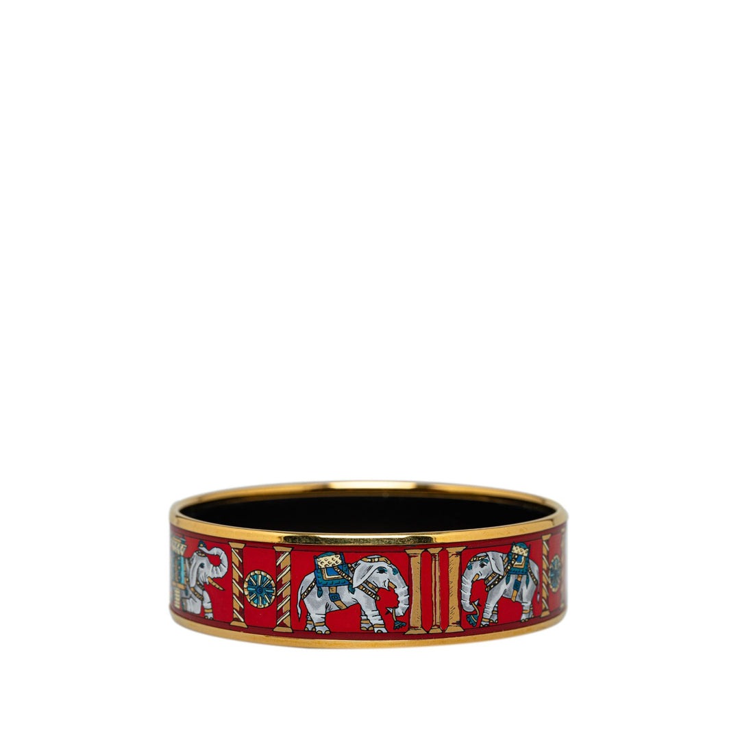 Top quality Hermes Wide Enamel Bangle Costume Bracelet
