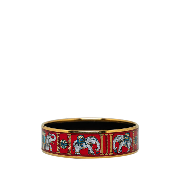 Top quality Hermes Wide Enamel Bangle Costume Bracelet