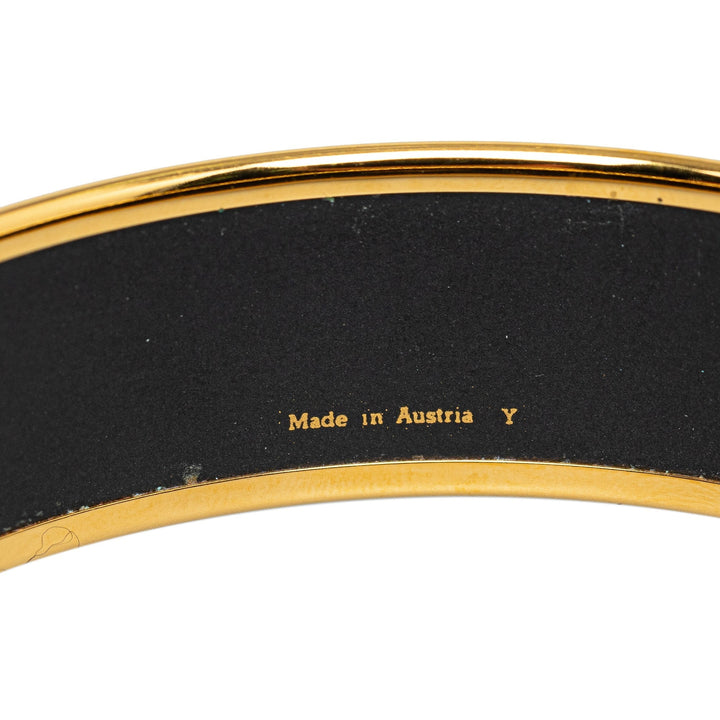 Top quality Hermes Wide Enamel Bangle Costume Bracelet