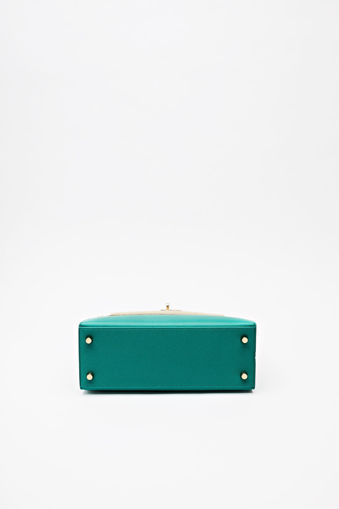 Top quality Hermes Kelly II 25 Vert Jade Sellier Epsom Calfskin