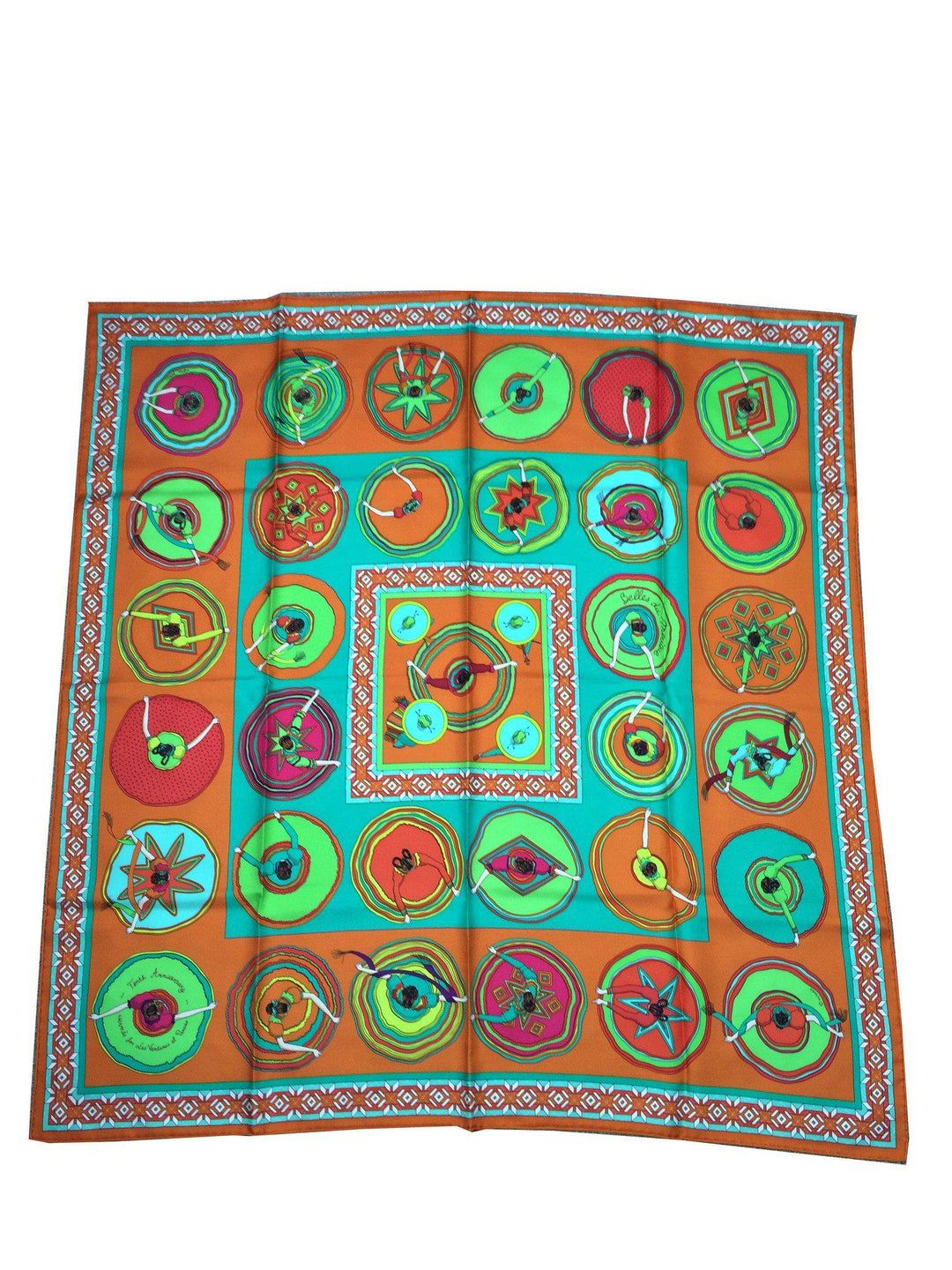 Top quality Hermes Belles Du Mexique Silk Scarf 90