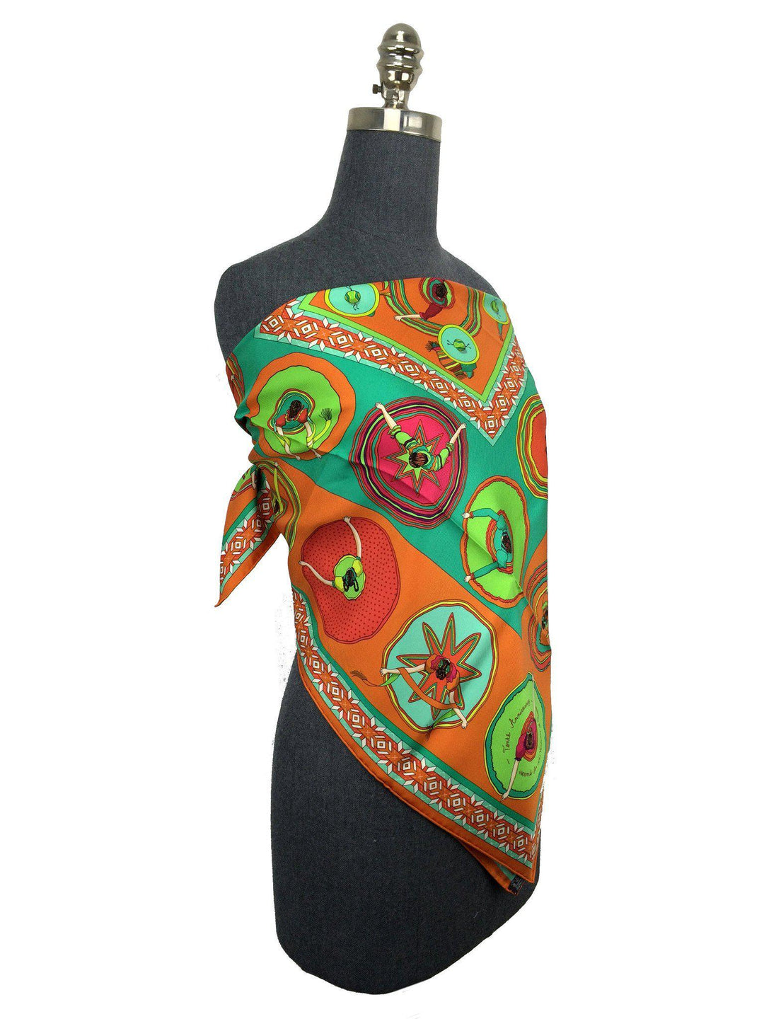 Top quality Hermes Belles Du Mexique Silk Scarf 90