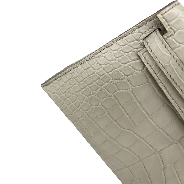 Hermes Kelly Beton Matte Designer Bag K20 GHW