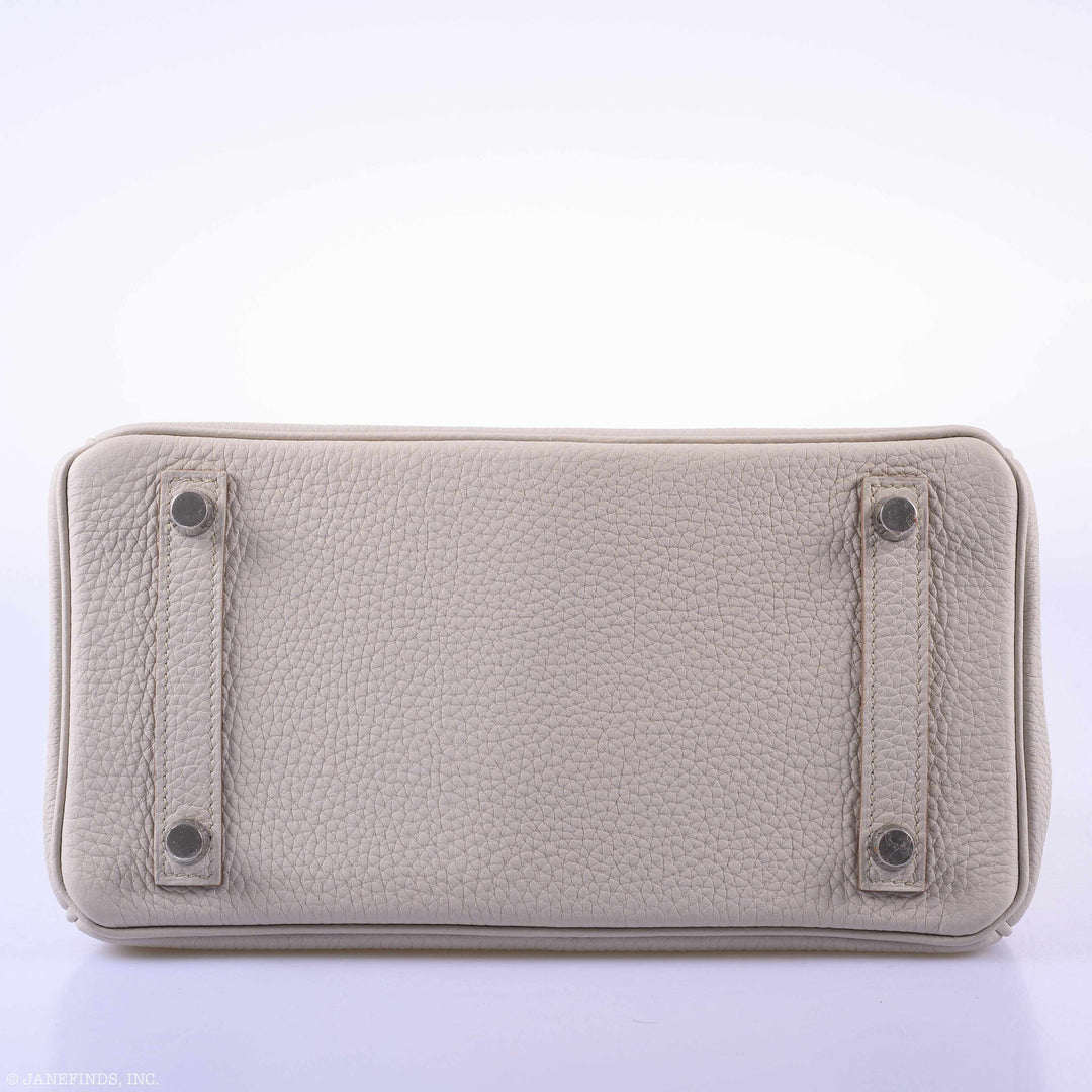 Top quality Hermes Birkin 25 Beton Togo Palladium Hardware - 2019, D