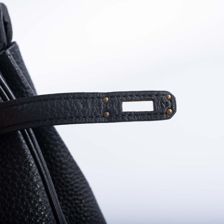 Hermes Birkin 25 Black Togo with Gold Hardware