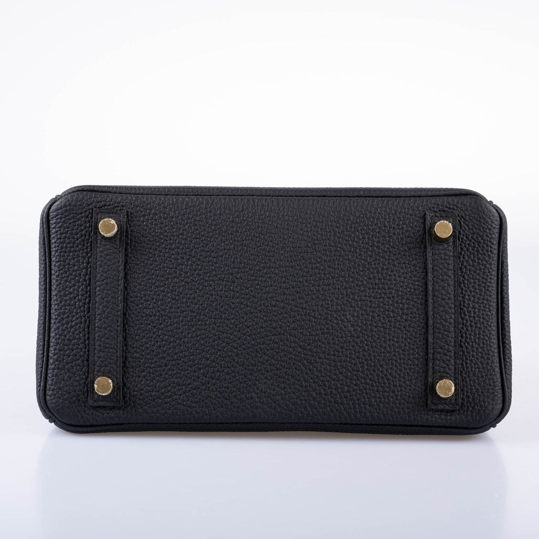 Hermès Birkin 25 Black Togo with Gold Hardware - 2020, Y