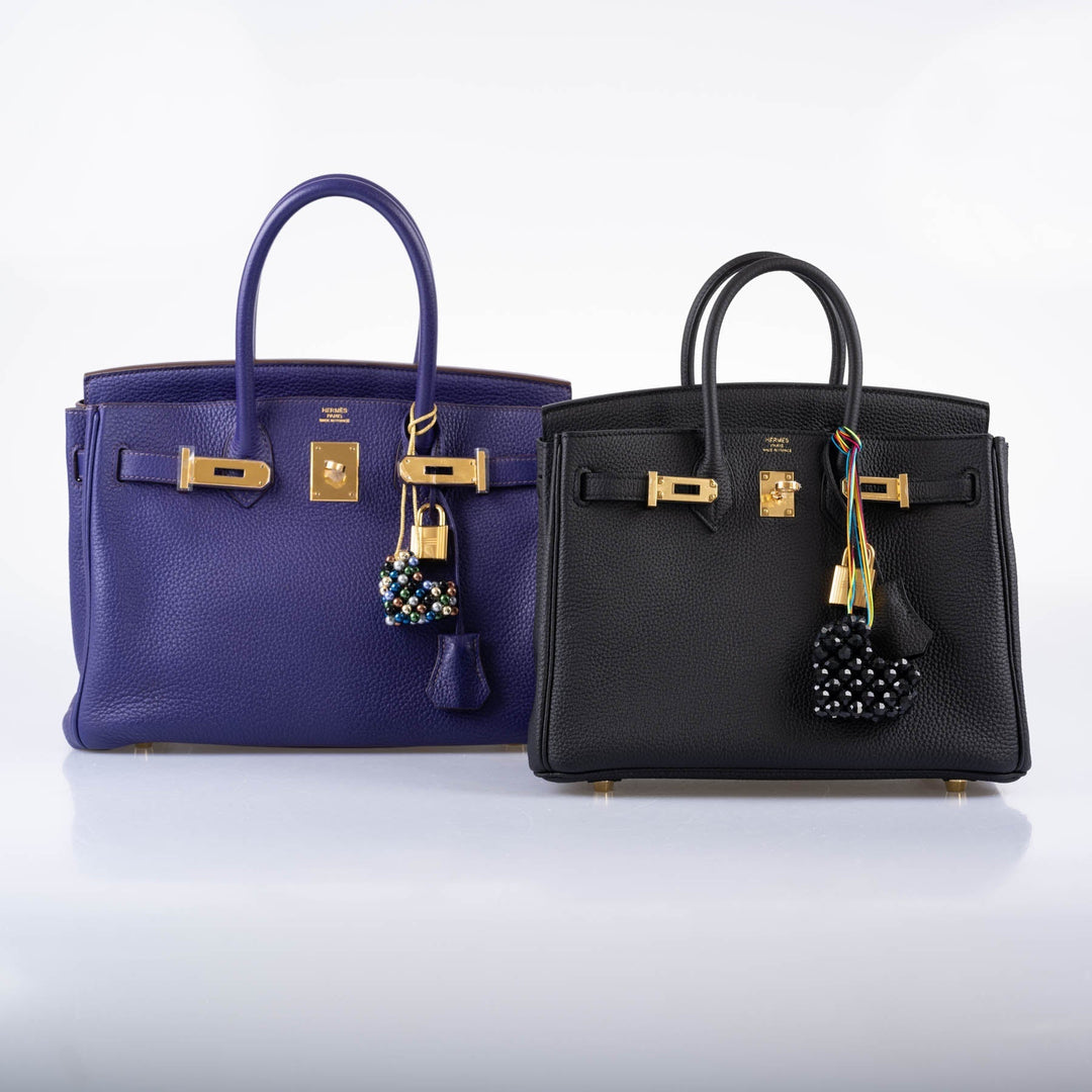 Hermès Birkin 25 Black Togo with Gold Hardware - 2020, Y
