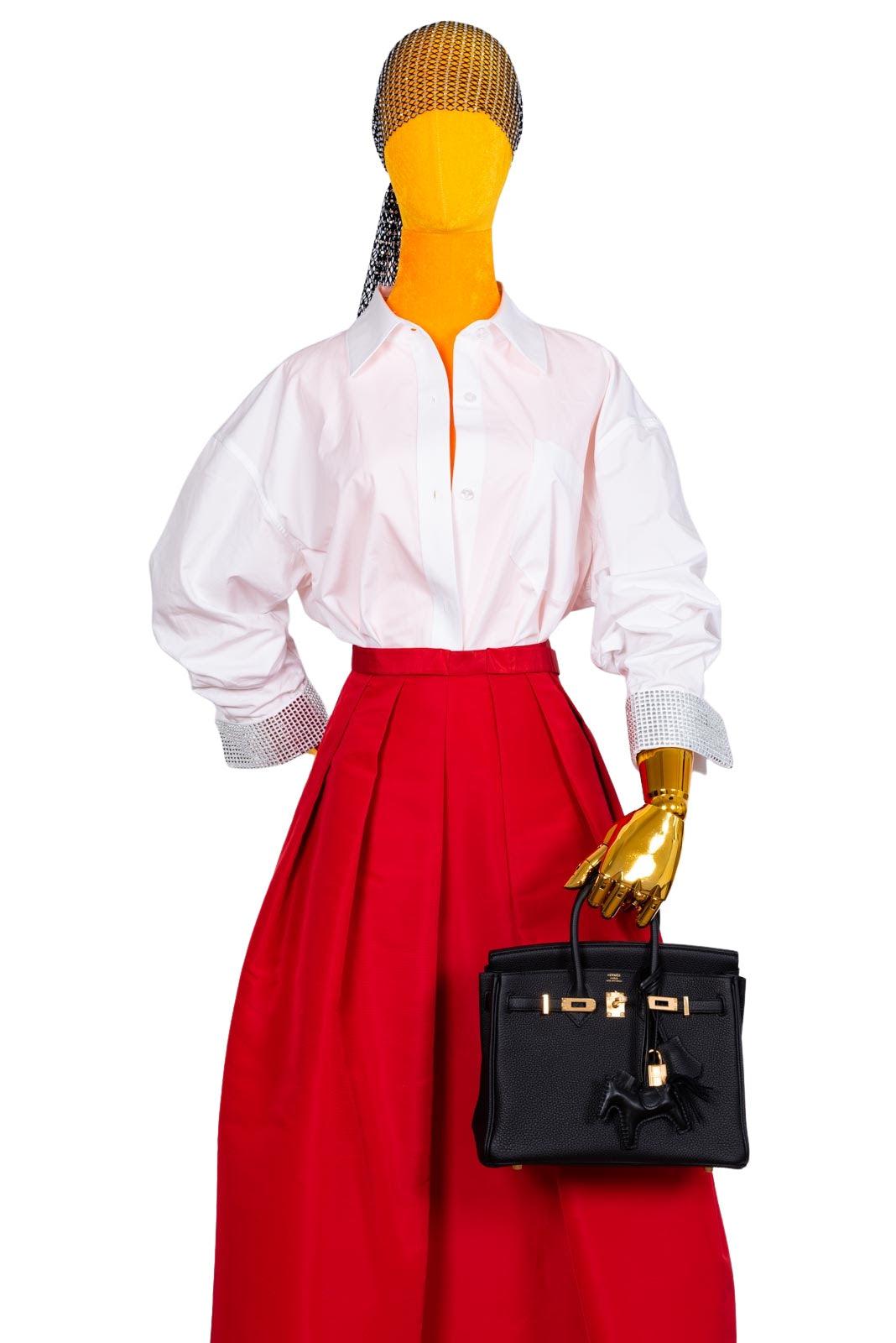 Hermes Birkin 25 Black Togo with Gold Hardware