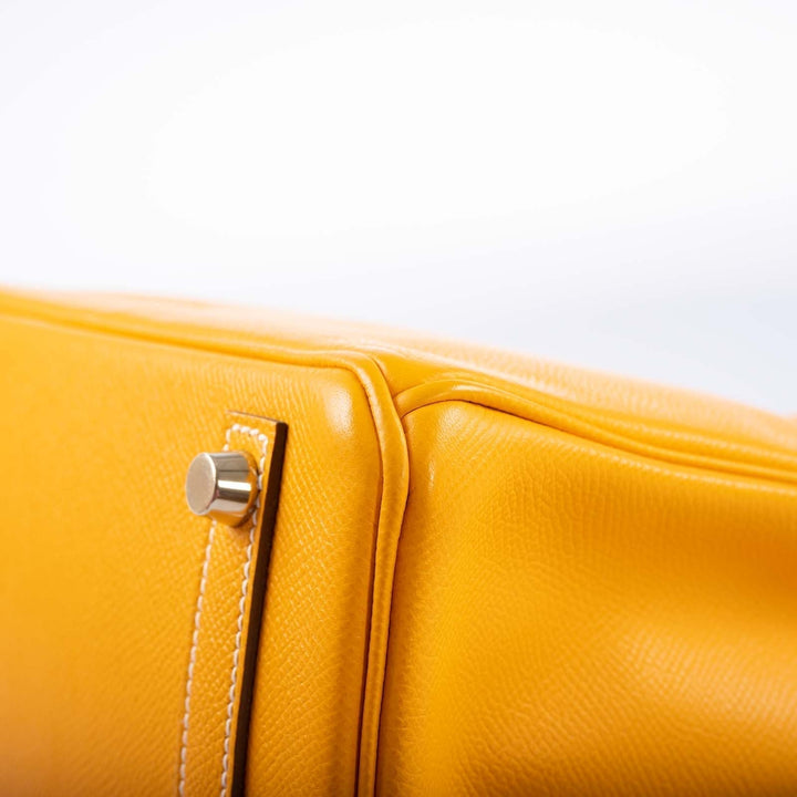 Top quality Hermes Birkin 25 Candy Collection Jaune D’or Epsom Gold Hardware