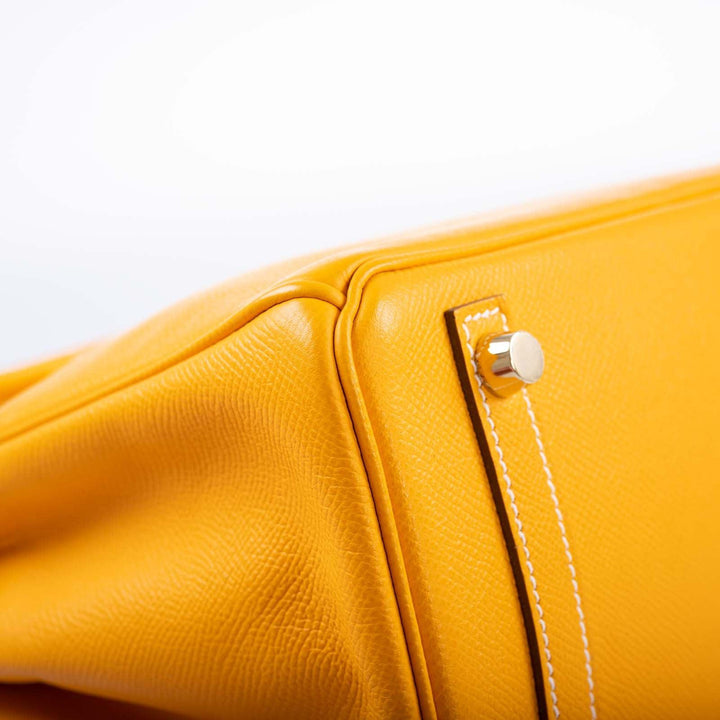 Top quality Hermes Birkin 25 Candy Collection Jaune D’or Epsom Gold Hardware