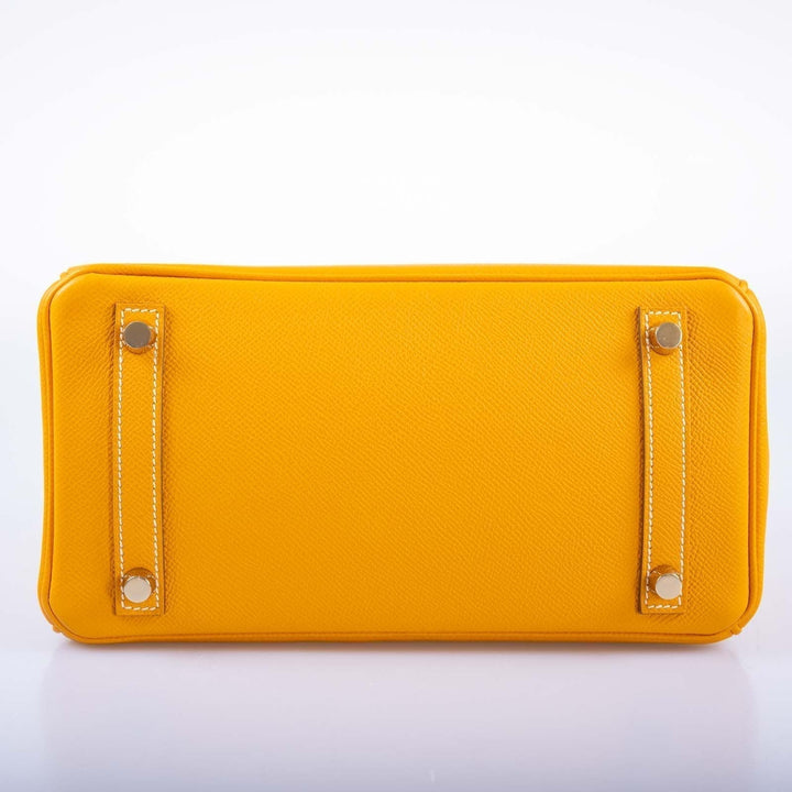 Top quality Hermes Birkin 25 Candy Collection Jaune D’or Epsom Gold Hardware