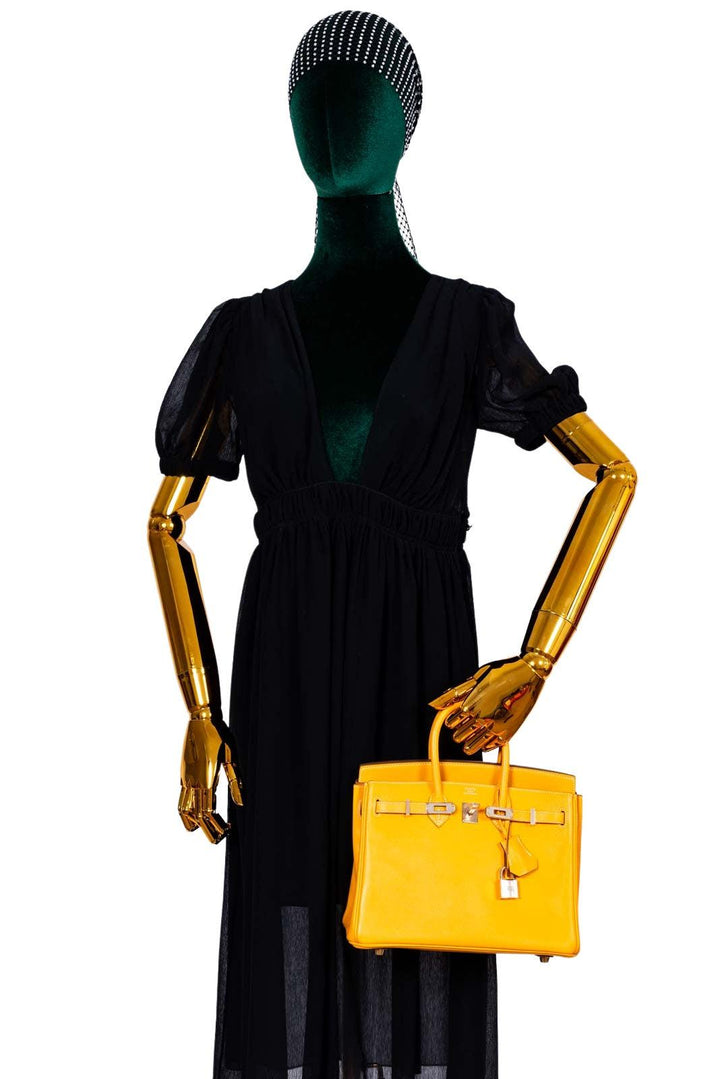 Top quality Hermes Birkin 25 Candy Collection Jaune D’or Epsom Gold Hardware